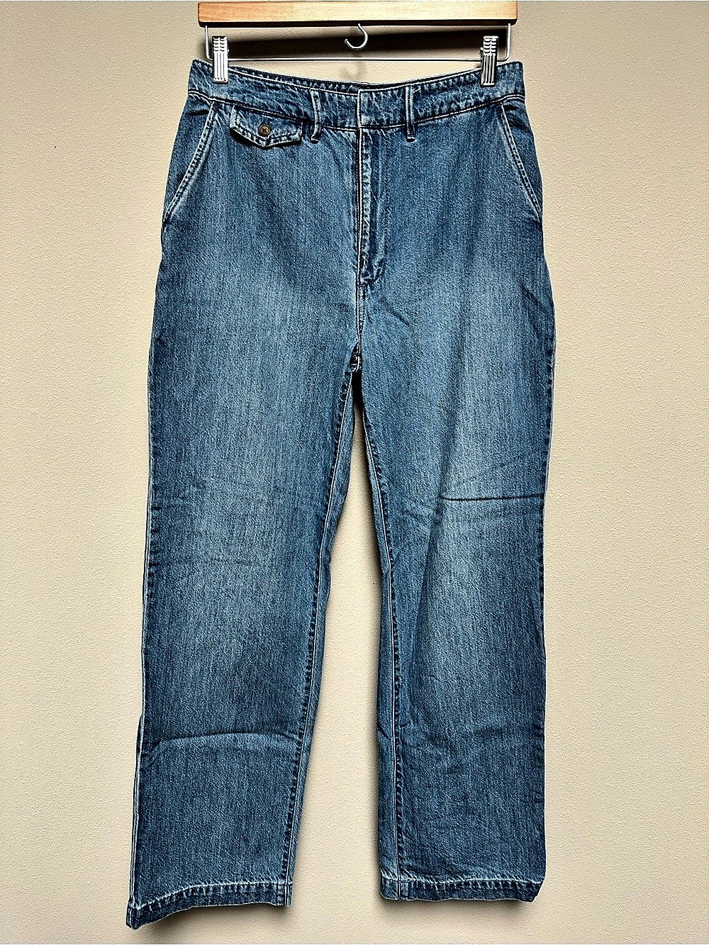 Gap Wide Leg Jeans Blue Waist 28